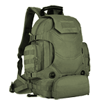 50L Molle Journeyman, Military Green - Thumbnail heavy duty durable military tactical molle backpack green