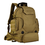 50L Molle Journeyman, Desert Tan - Thumbnail heavy duty durable military tactical molle backpack tan khak